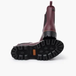 Botines lluvia mujer suela track tri