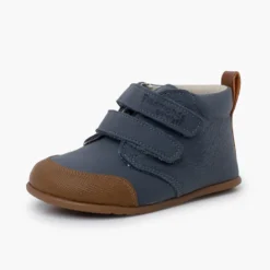Botitas barefoot piel niños puntera reforzada