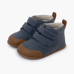 Botitas barefoot piel niños puntera reforzada