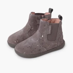 Botín minimal glitter con elástico lateral