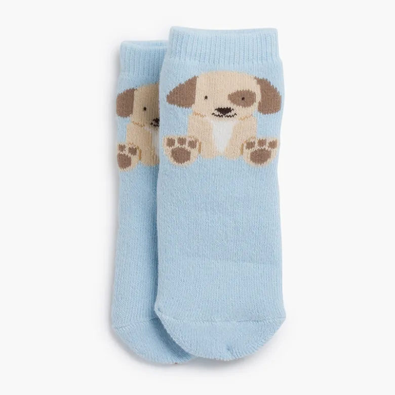 Calcetines antideslizantes perrito pompón