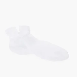 Calcetines lazo organza cortos lisos