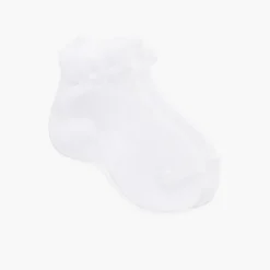 Calcetines lazo organza cortos lisos
