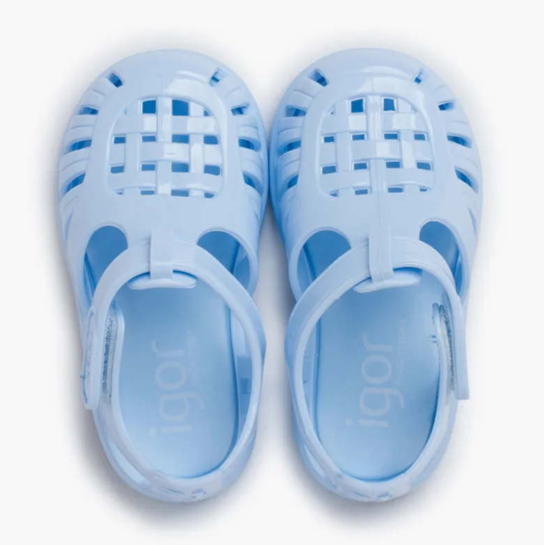 Cangrejeras agua glossy tira adherente