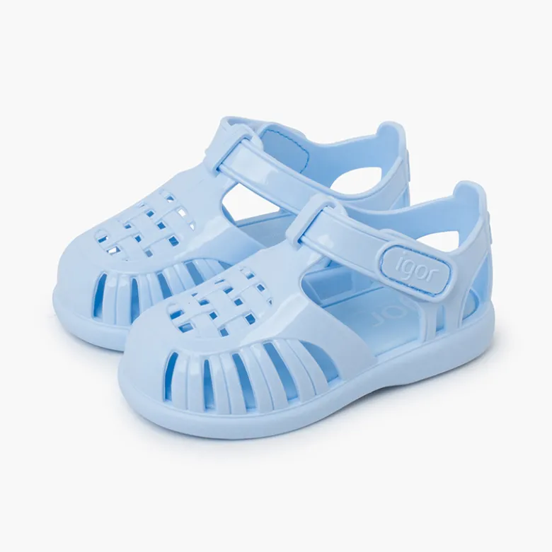 Cangrejeras agua glossy tira adherente