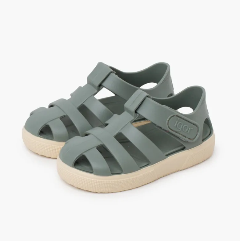 Cangrejeras goma suela deportiva