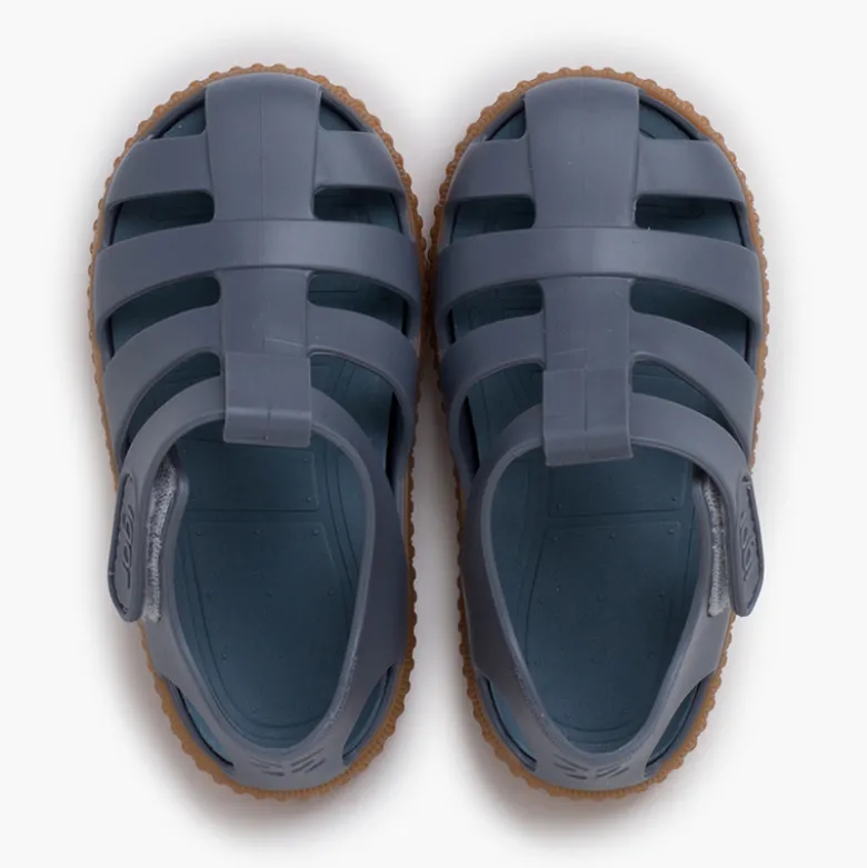 Cangrejeras tipo zapatillas suela caramelo