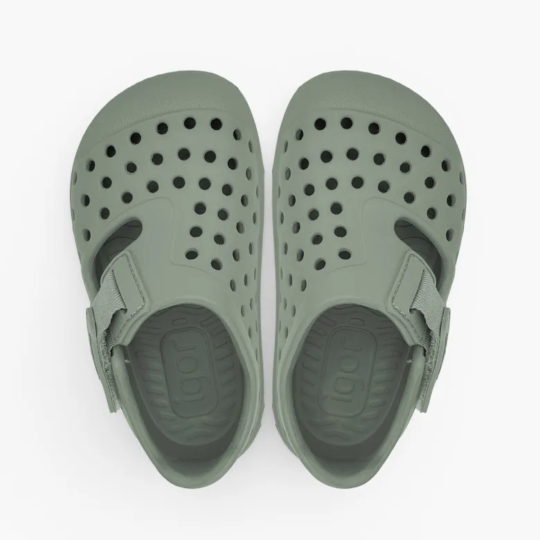 Cangrejeras zueco barefoot Malibu suela crema