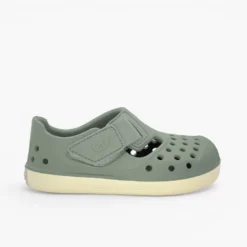 Cangrejeras zueco barefoot Malibu suela crema