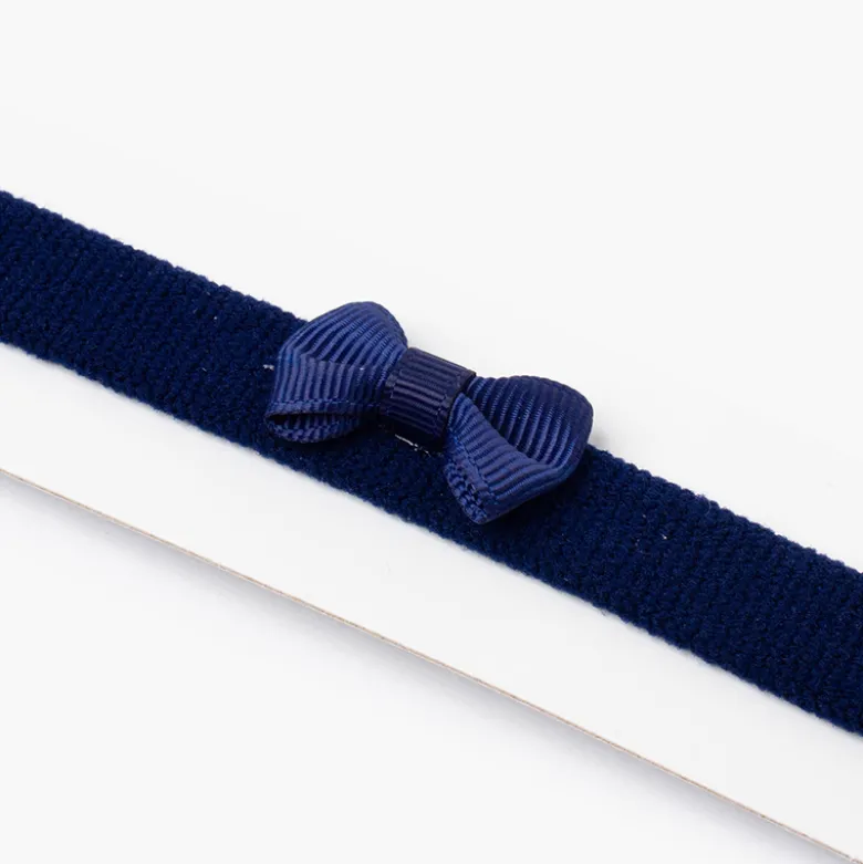 Diadema elástica bebé lazo pequeño