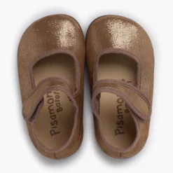 Merceditas barefoot brillo tira adherente
