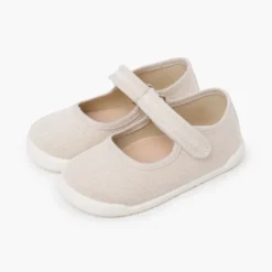 Merceditas barefoot lona canvas tira adherente