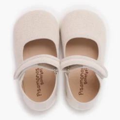 Merceditas barefoot lona canvas tira adherente