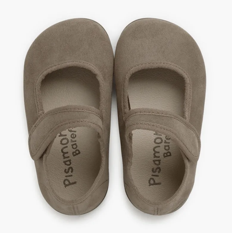 Merceditas barefoot serratex tira adherente