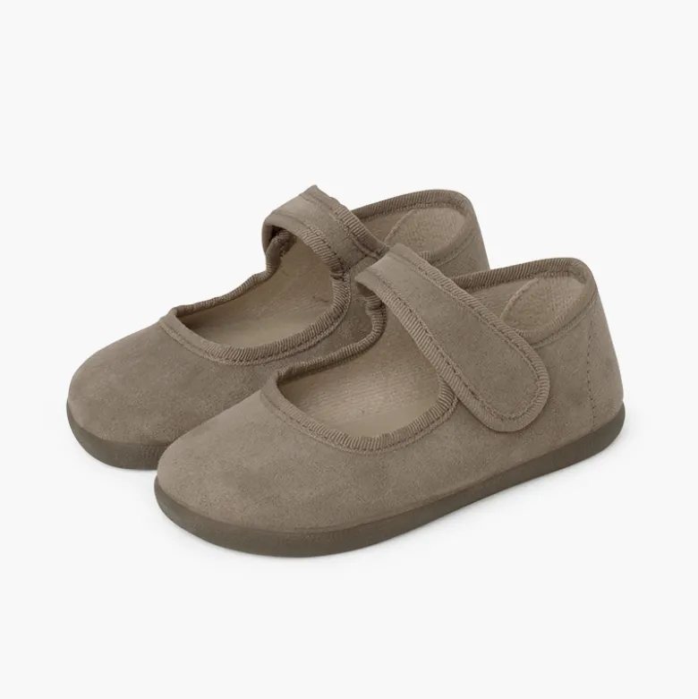 Merceditas barefoot serratex tira adherente