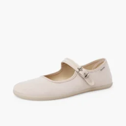 Merceditas barefoot suede hebilla mujer