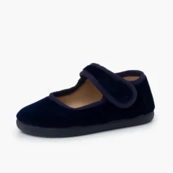 Merceditas barefoot terciopelo tira adherente