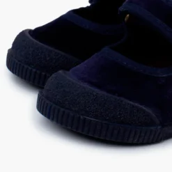 Merceditas barefoot terciopelo puntera goma