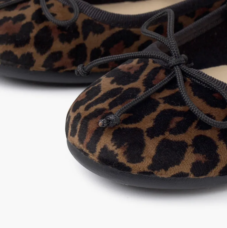 Merceditas elástico animal print