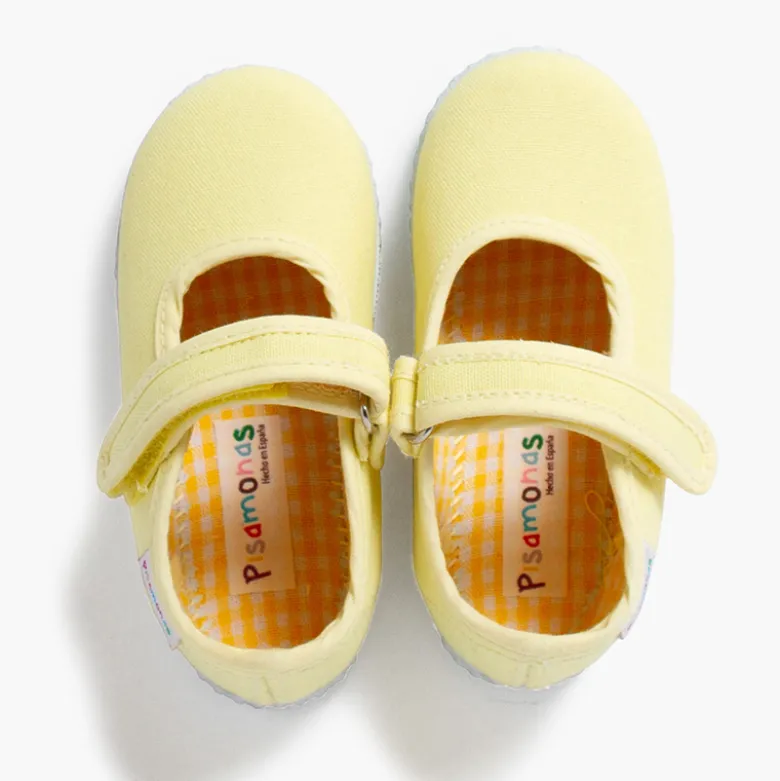 Merceditas Niña tira adherente Suela tipo Zapatillas