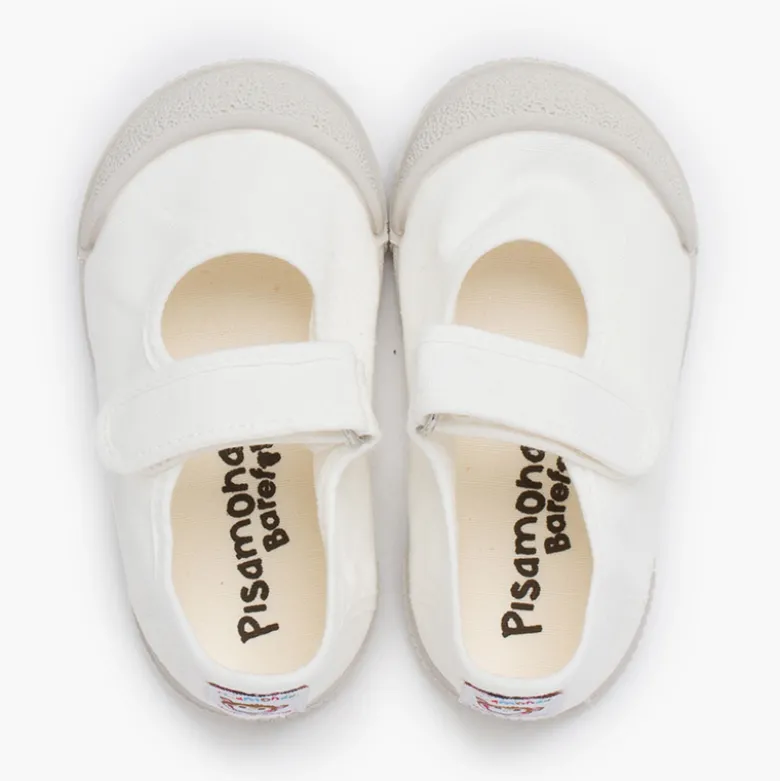 Merceditas puntera barefoot lona lavada