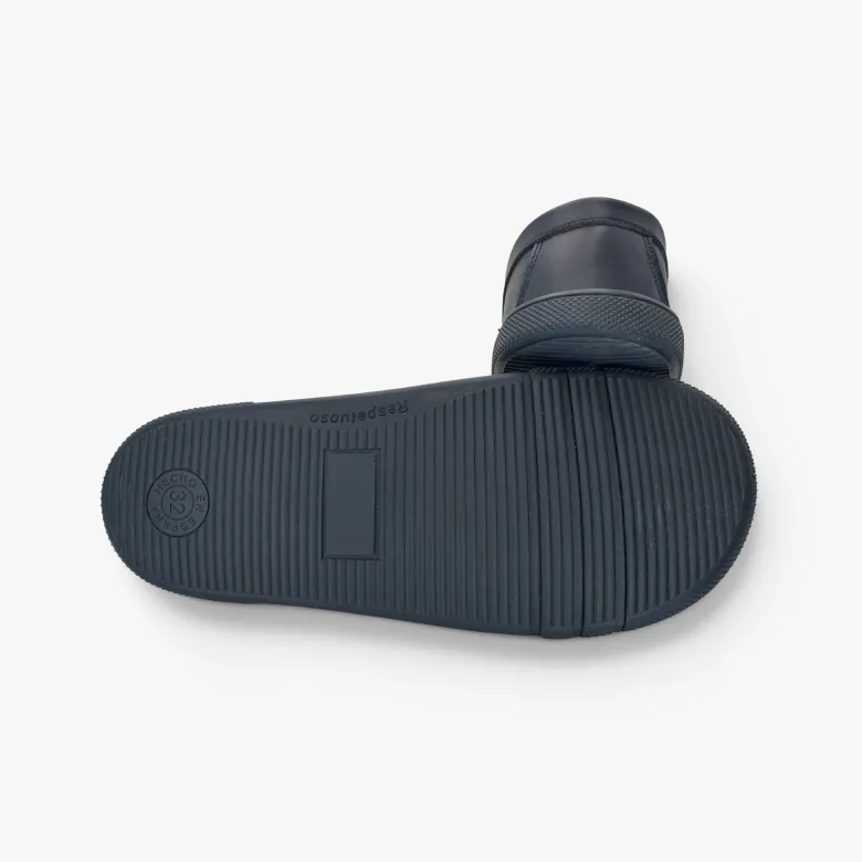 Mocasines colegiales barefoot niños