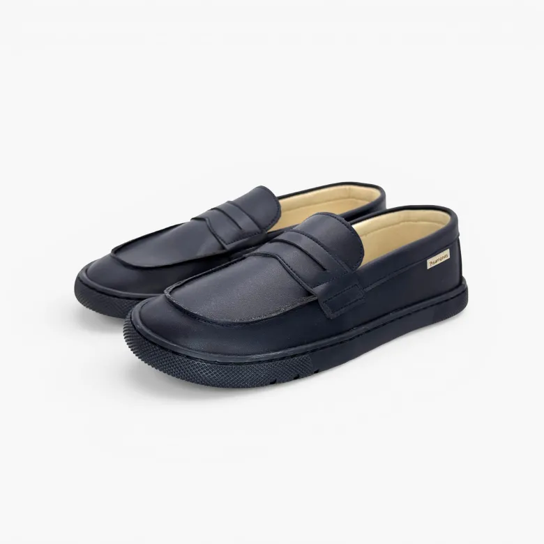 Mocasines colegiales barefoot niños