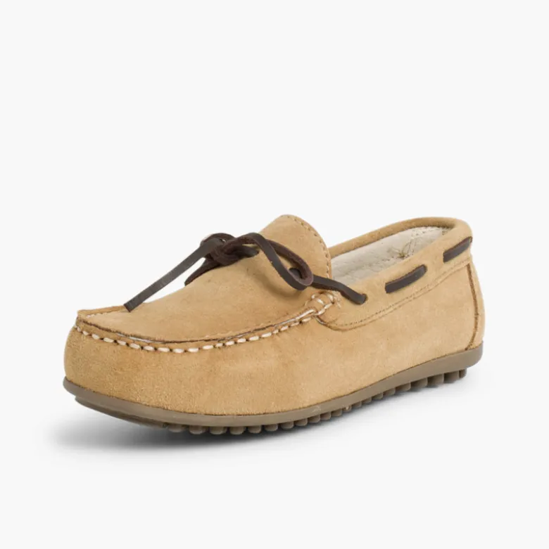 Mocasines Niño Serraje Lazo Pasado