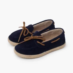 Mocasines serraje cordón suela yute