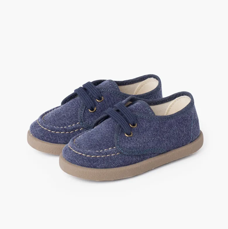 Náutico lona casual suela sport