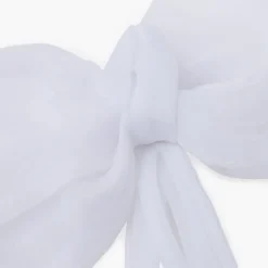 Peineta lazo organza cintas