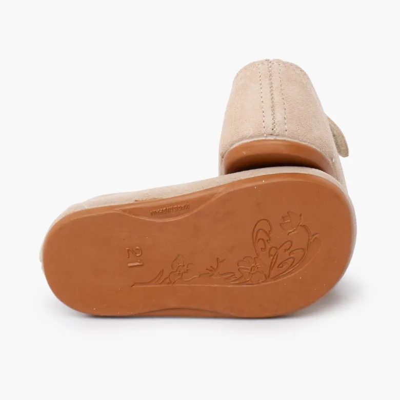 Pepitos barefoot serraje niños primeros pasos