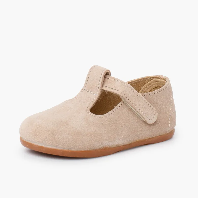 Pepitos barefoot serraje niños primeros pasos