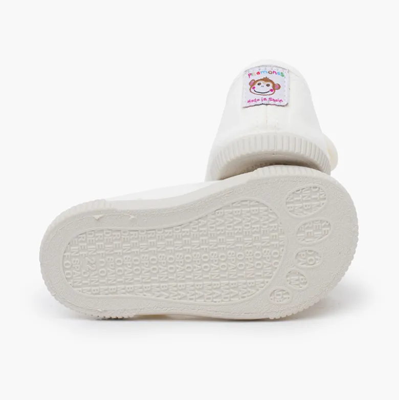Pepitos puntera barefoot lona lavada
