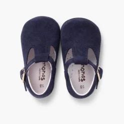 Pepitos Zapatos Bebé Serraje Hebilla