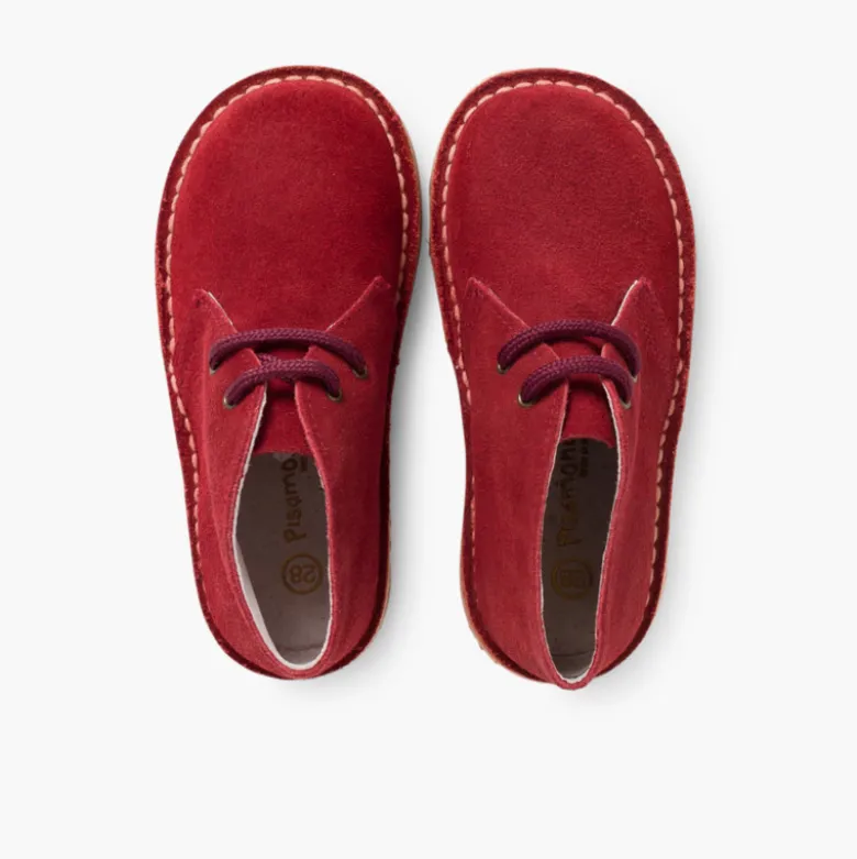 Pisacacas Niños Botas Safari Cordones