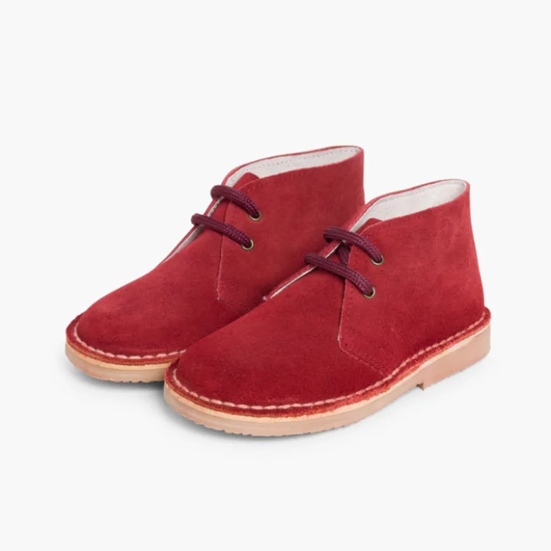 Pisacacas Niños Botas Safari Cordones