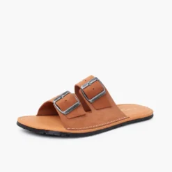 Sandalias barefoot doble hebilla nobuck