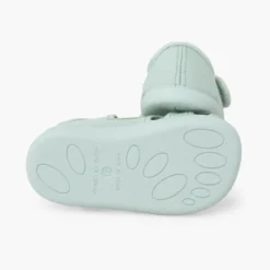 Sandalias barefoot niños lona cierre ancho