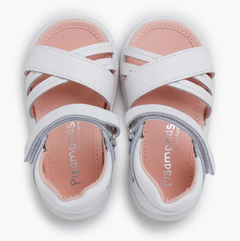 Sandalias bebé niña tiras cruzadas