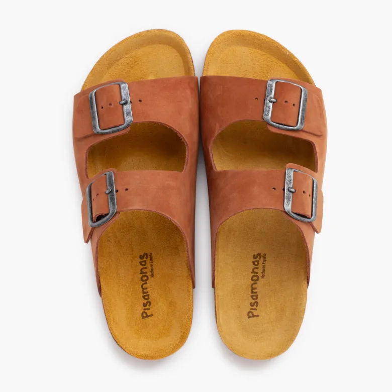 Sandalias bio doble hebilla tallas altas