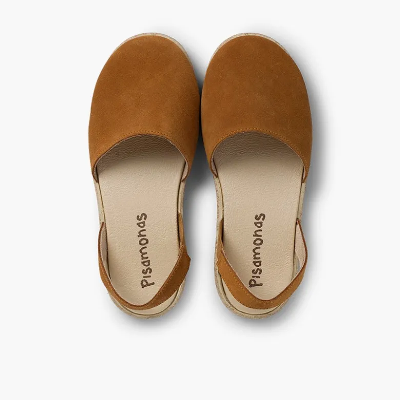 Sandalias Cerradas Mujer y Niña Serraje