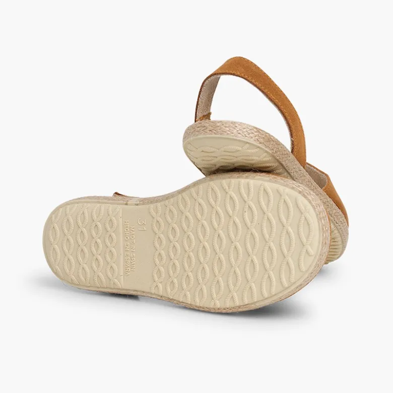 Sandalias Cerradas Mujer y Niña Serraje