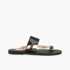 Sandalias de dedo metalizadas niña y mujer