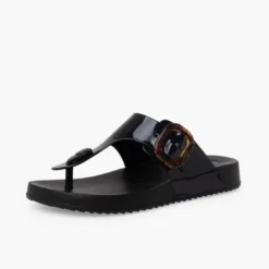 Sandalias dedo extra light brillo mujer