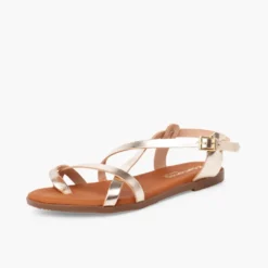 Sandalias dedo tiras finas niña y mujer
