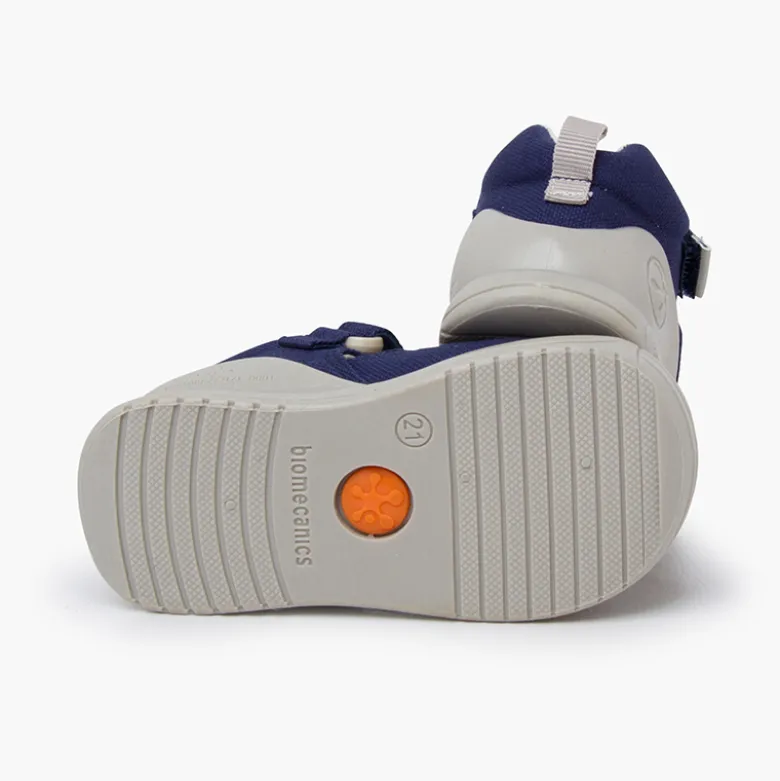 Sandalias lona Biomecanics cierre adherente