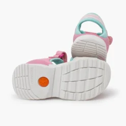 Sandalias niña lona doble cierre Biomecanics