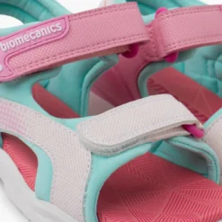 Sandalias niña lona doble cierre Biomecanics