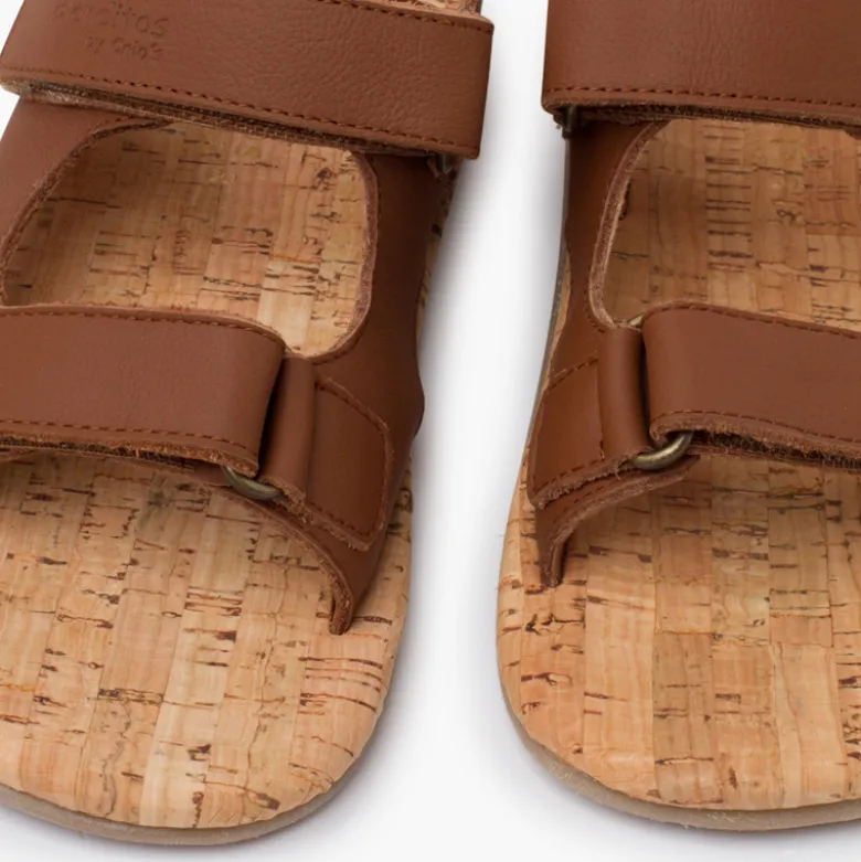 Sandalias piso corcho Blanditos tallas altas